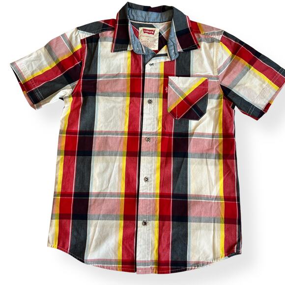 Levi's Other - NEW Levi's Plaid Button-Down Shirt S 8/10